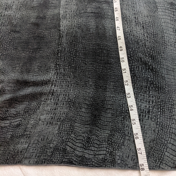 Indah Gray Crocodile Print Boho Maxi Dress - Picture 8 of 11